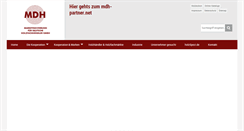 Desktop Screenshot of mdh-holz.de